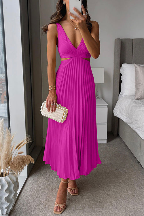 Camilla | Effortless Pleated Maxi Dress
