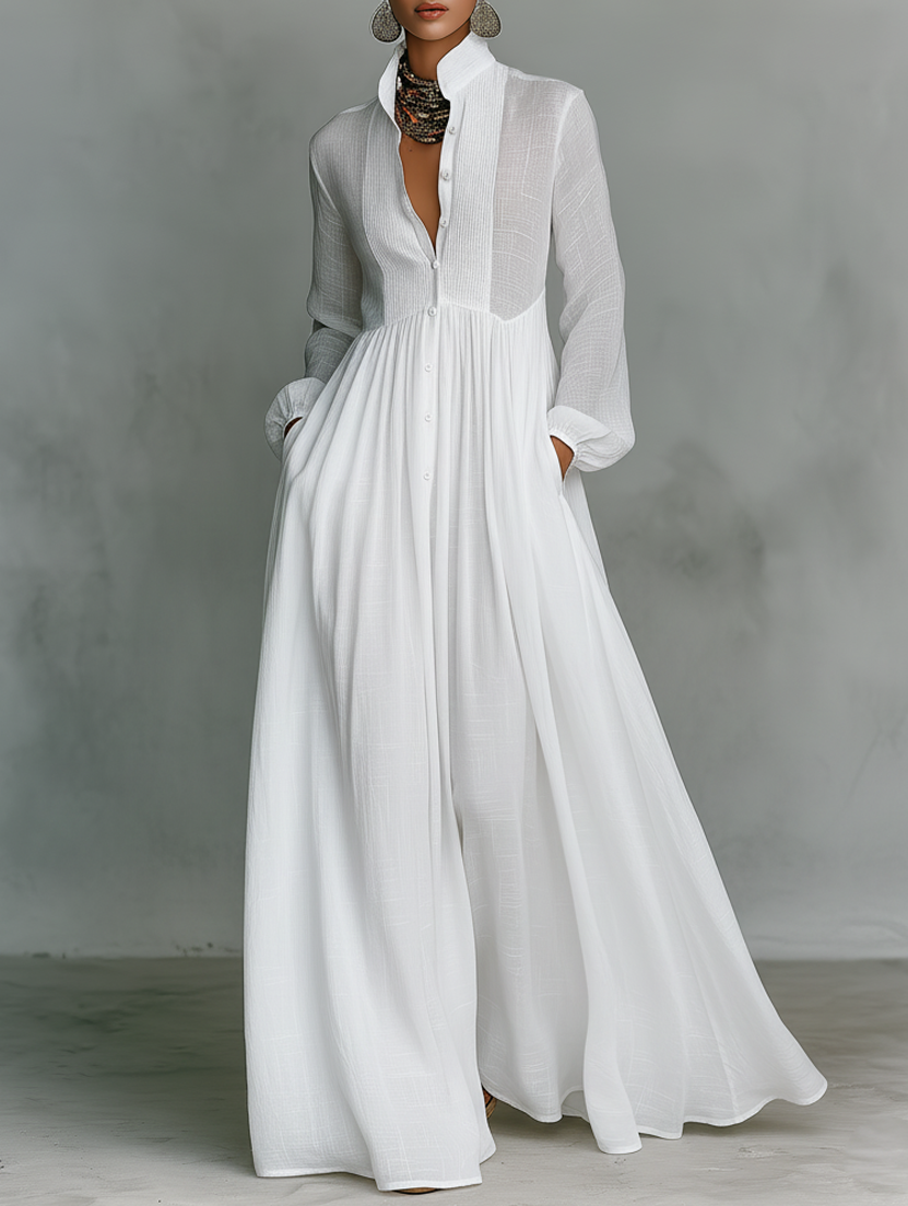 Serena | Elegant Flowy Maxi Dress