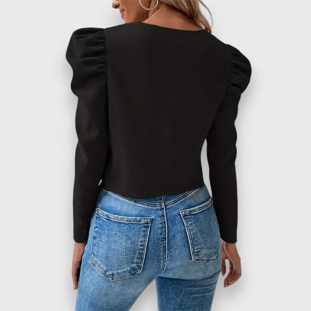 Léa – Women's puff-sleeved jacket
