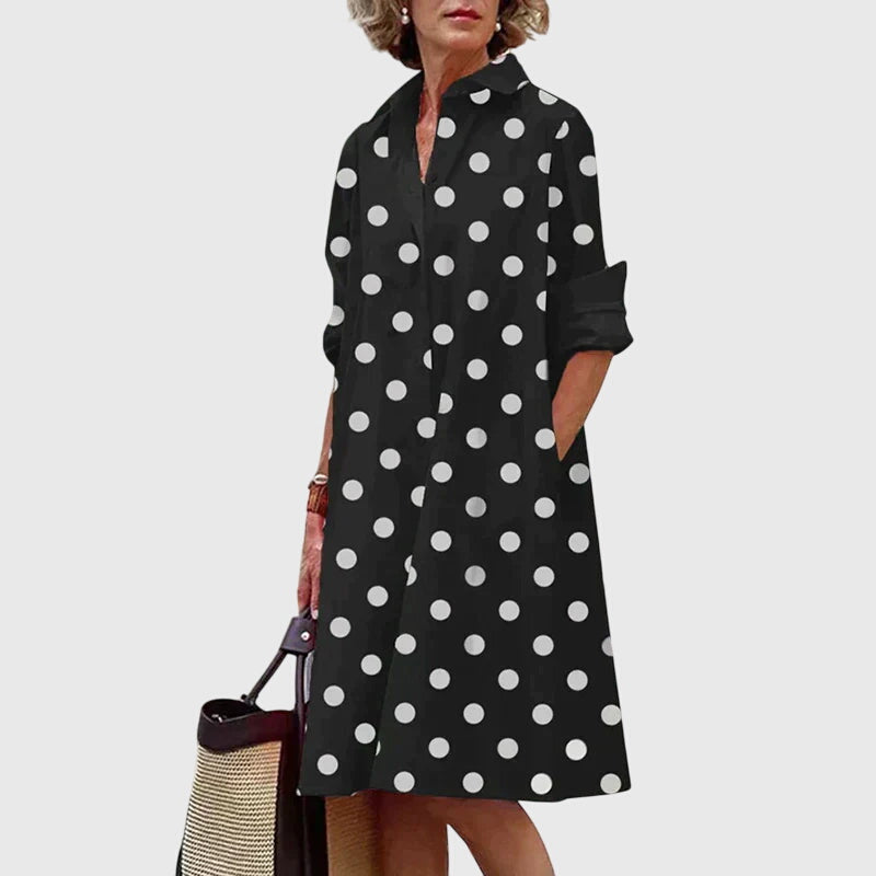 PAIGE | ELEGANT DRESS WITH POCKETS