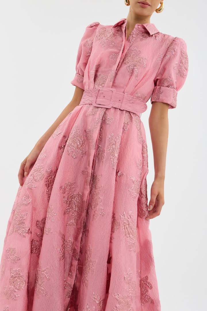 Aria™ | Floral Puff Sleeve Dress