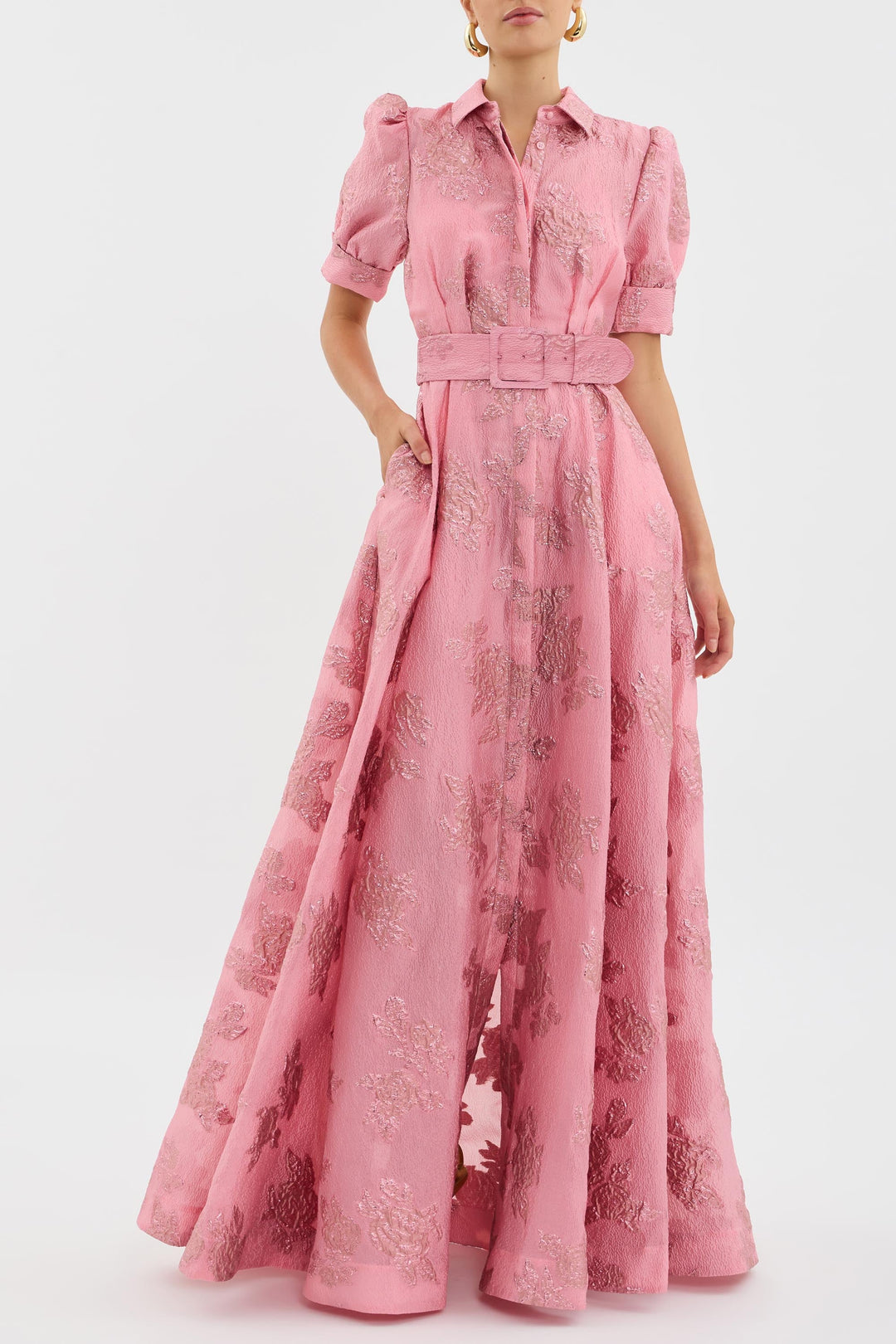 Aria™ | Floral Puff Sleeve Dress
