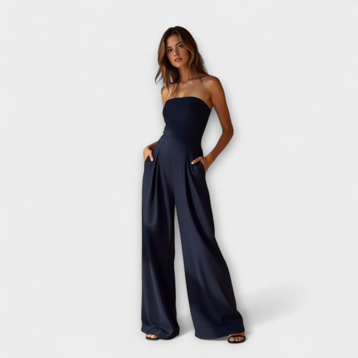 Kiora™ | Strapless Elegant Jumpsuit