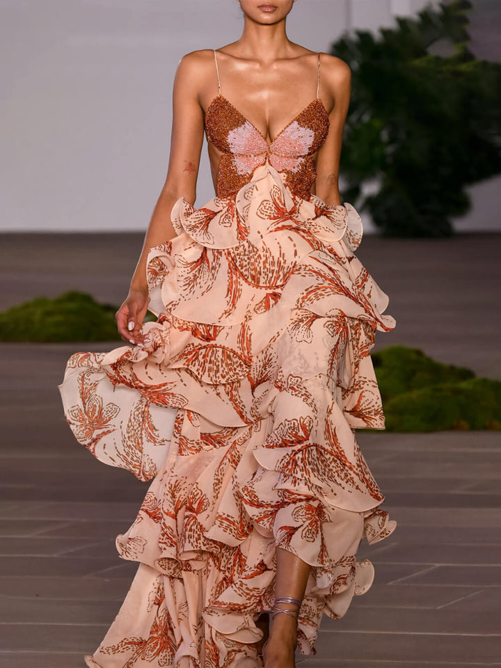 La Scintilla | Butterfly Maxi Dress