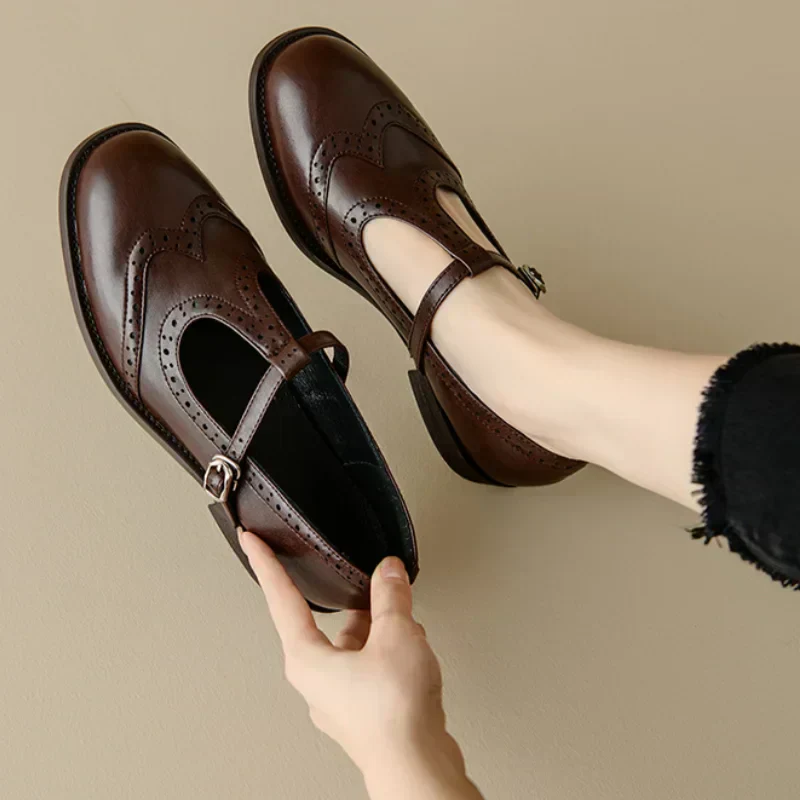 Elegant T-Strap Mary Janes