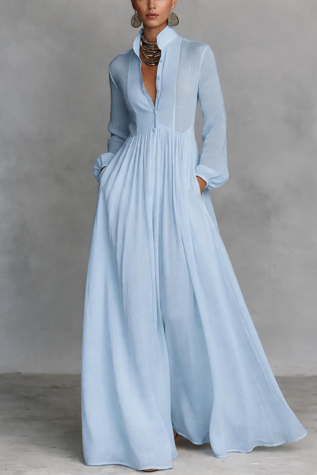 Serena | Elegant Flowy Maxi Dress