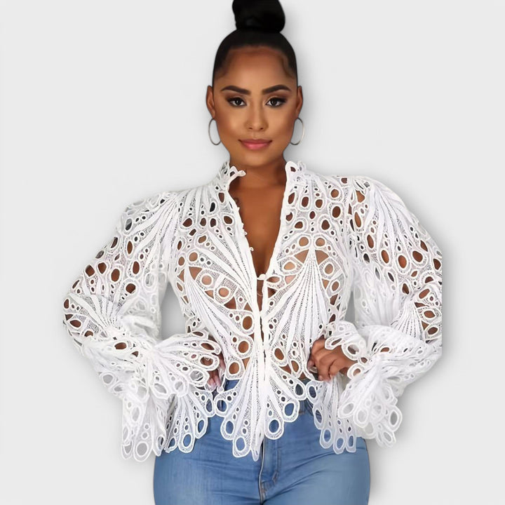 Savannah - Asymmetrical Blouse
