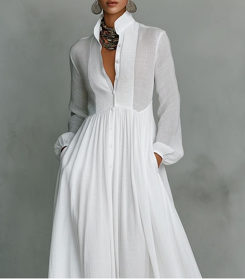 Serena | Elegant Flowy Maxi Dress