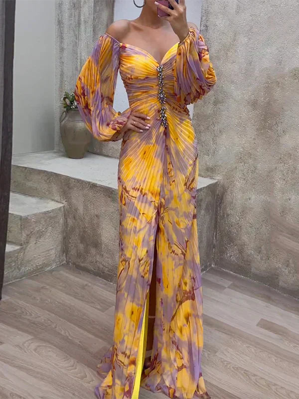 Amelia™ | V-Neck Elegant Dress