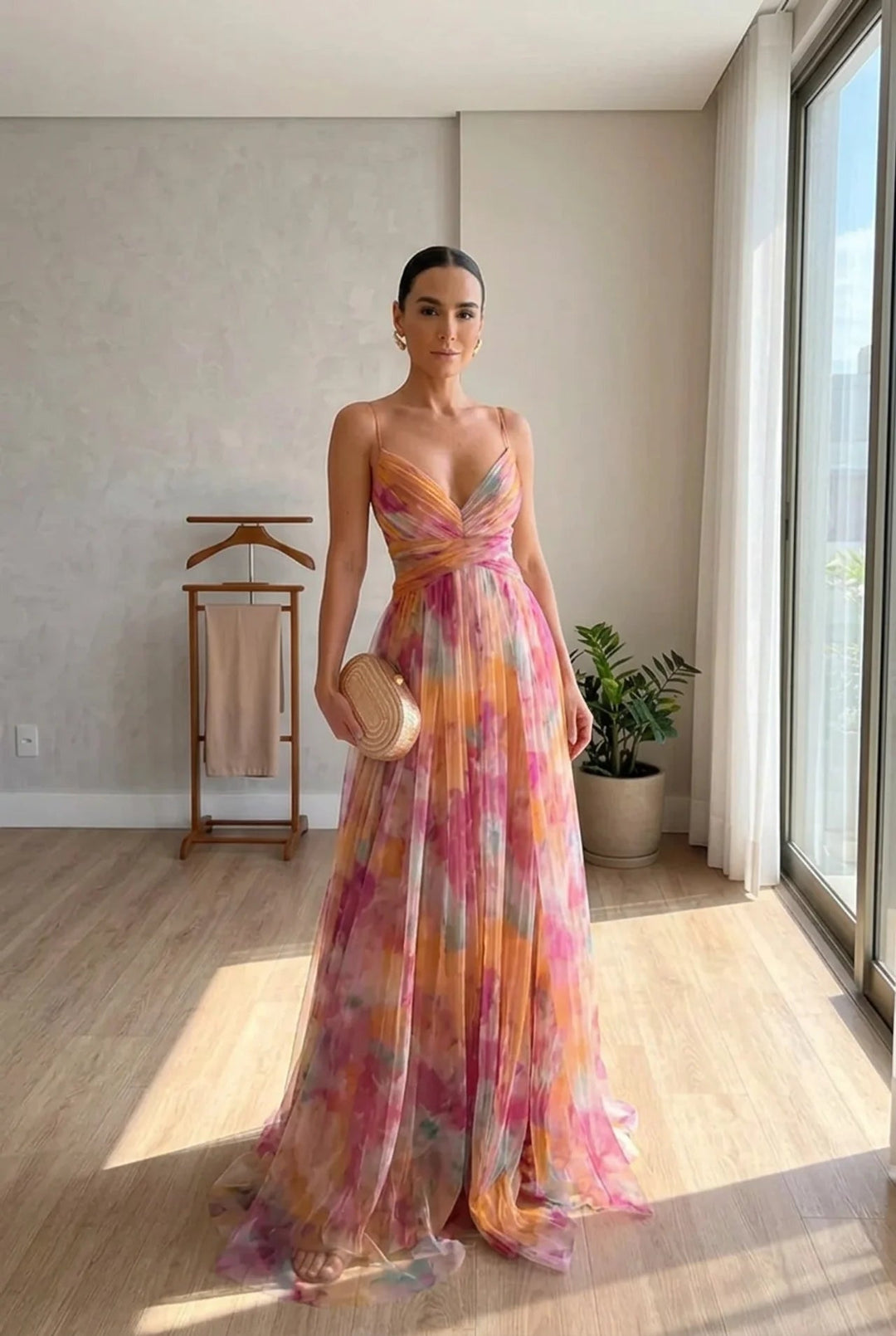 Grace™ | Romantic Sheer Overlay Dress