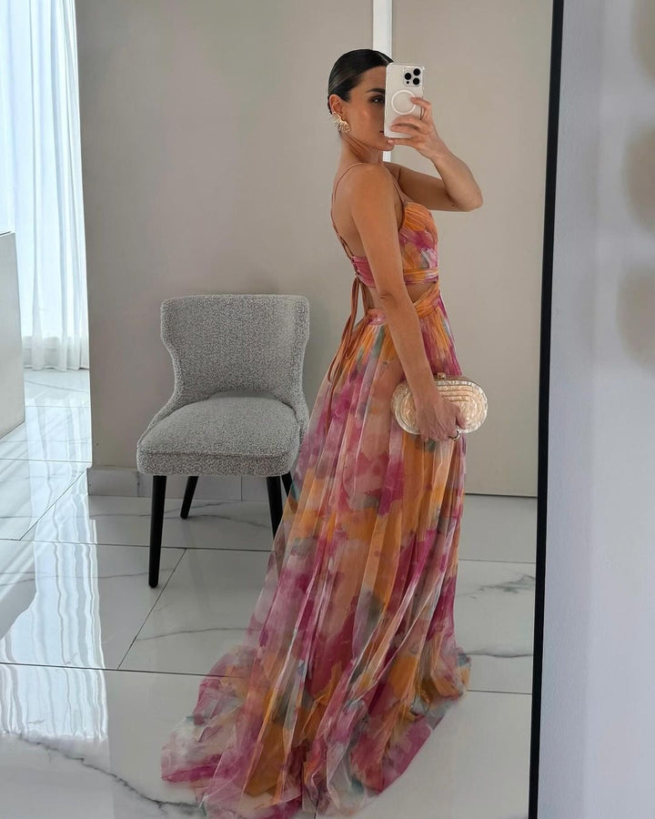 Grace™ | Romantic Sheer Overlay Dress