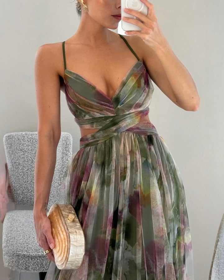 Grace™ | Romantic Sheer Overlay Dress