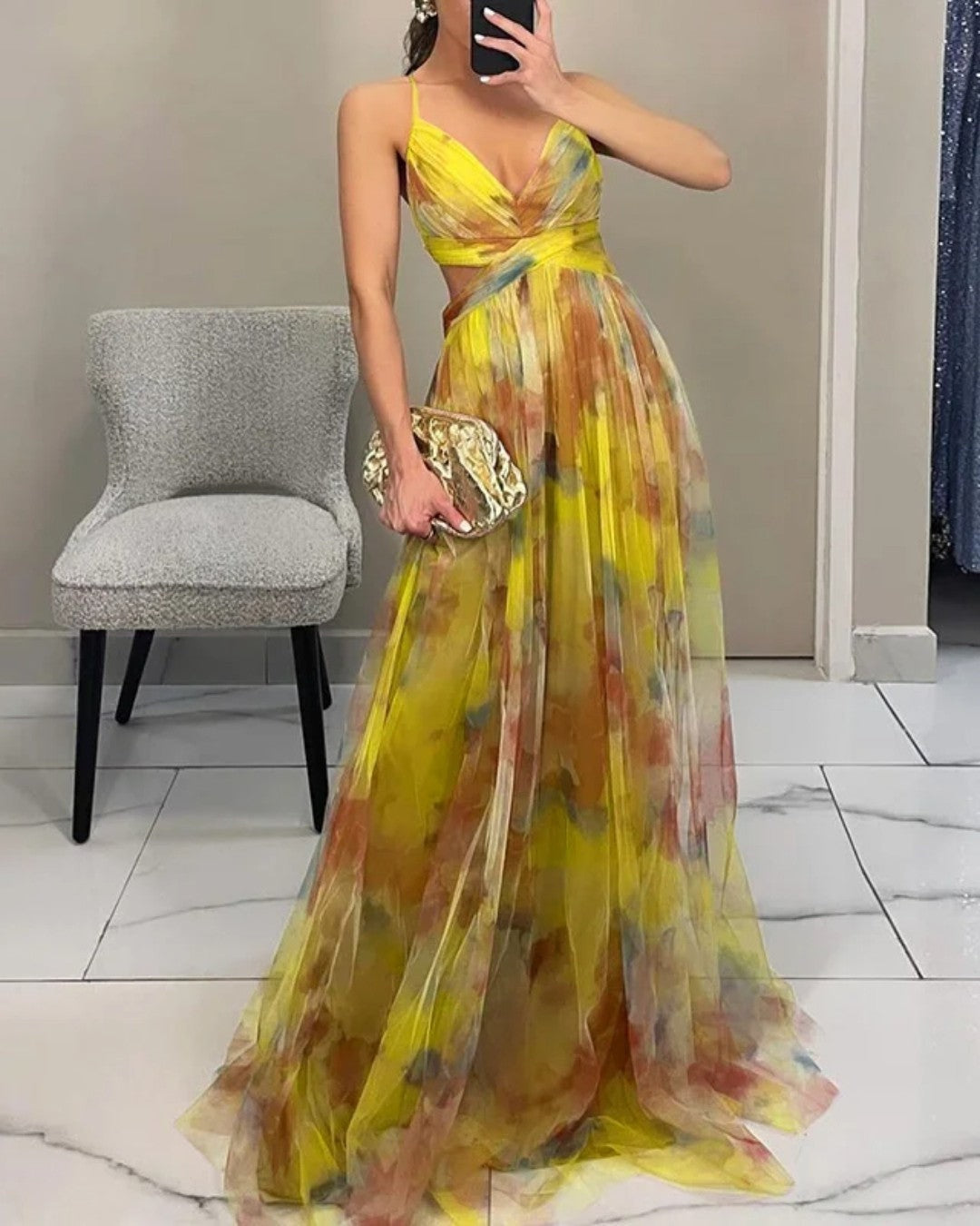 Grace™ | Romantic Sheer Overlay Dress