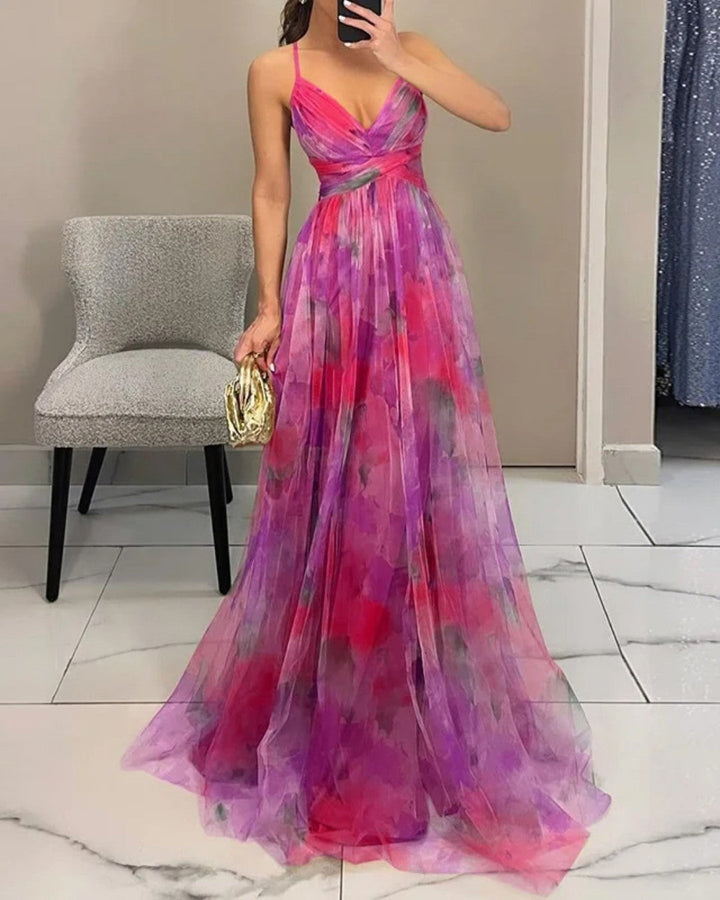 Grace™ | Romantic Sheer Overlay Dress