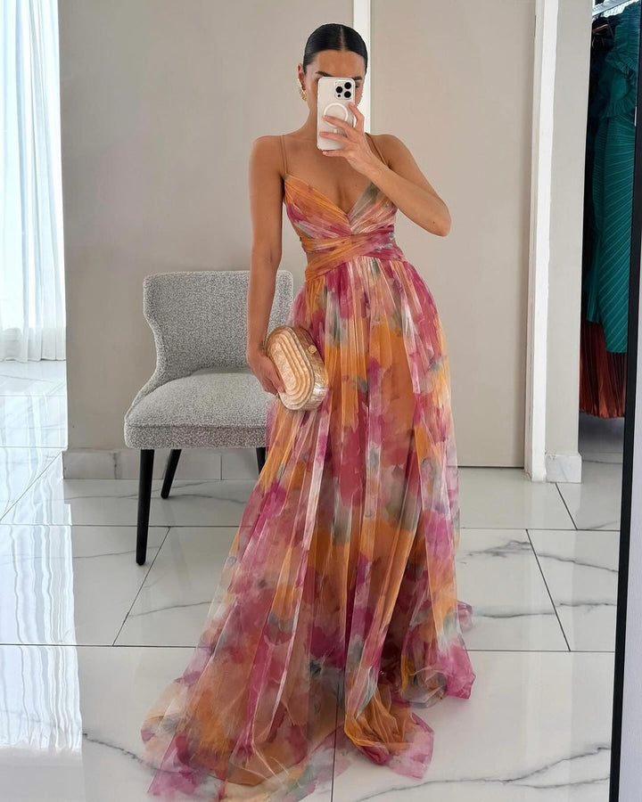 Grace™ | Romantic Sheer Overlay Dress